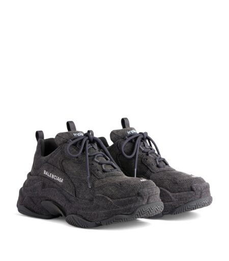 Buy Balenciaga Denim Triple S Sneaker With Crypto