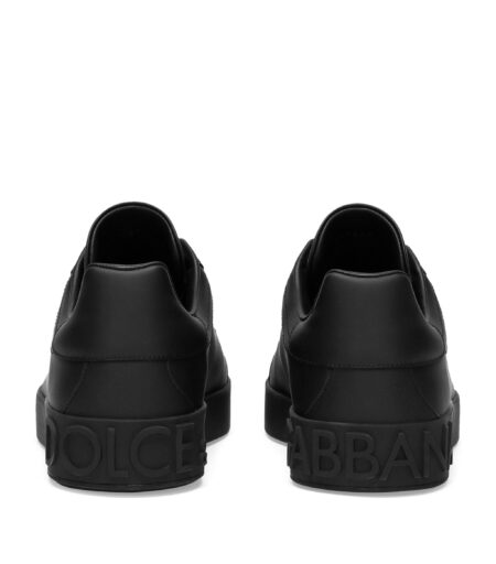 Buy Dolce Gabbana Leather Logo Sneakers With Crypto