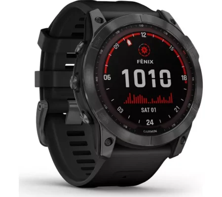 Buy Garmin Fenix 7X Solar Smartwatch With Crypto