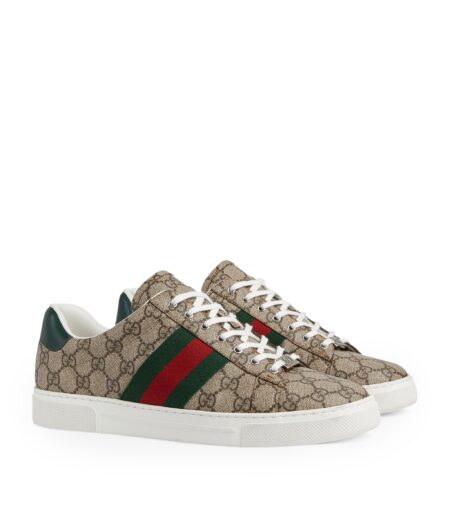 Buy Gucci GG Supreme Ace Sneakers With Crypto