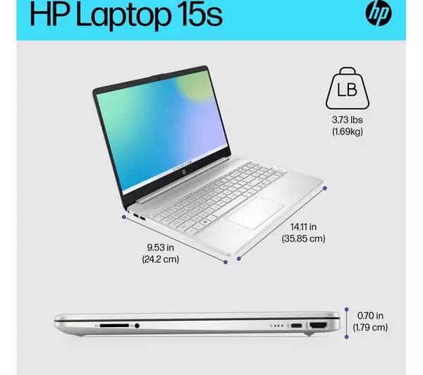 HP 15s 15.6" Laptop