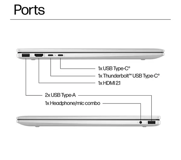 HP Envy x360 16 16" 2 In 1 Laptop