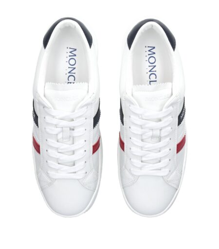 Buy Moncler Leather Monaco Sneakers With Crypto