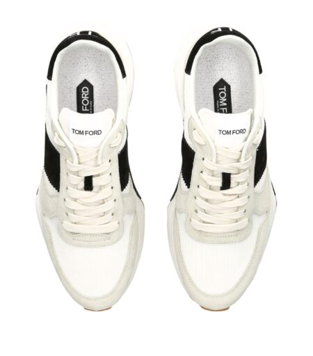 Buy Tom Ford Leather Jagga Runner Sneakers With Crypto