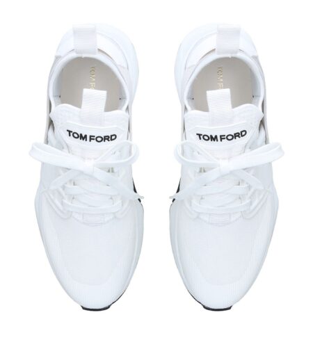 Buy Tom Ford Leather Jago Sneakers With Crypto