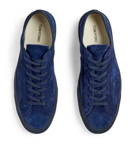 Buy Tom Ford Suede Cambridge Sneakers With Crypto