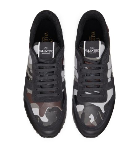 Buy Valentino Garavani Camouflage Rockrunner Sneakers With Crypto